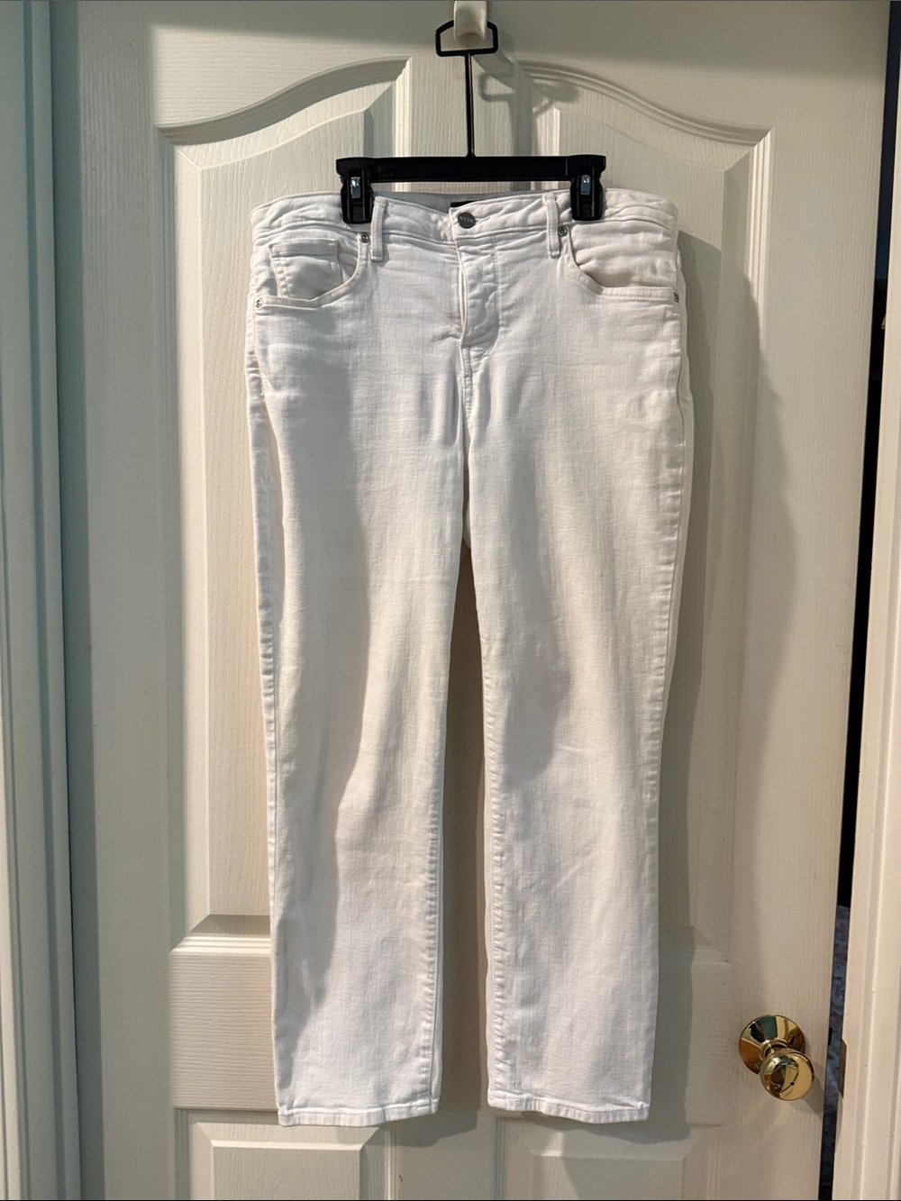 NYDJ White Straight-Leg Women's Jeans